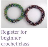 Register for beginner crochet class